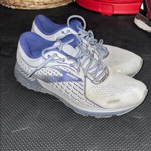 Men's Brooks Adrenaline GTS 21 running shoe Grey / Blue size 13